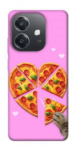 Чохол Pizza Love для Oppo А3х 4G