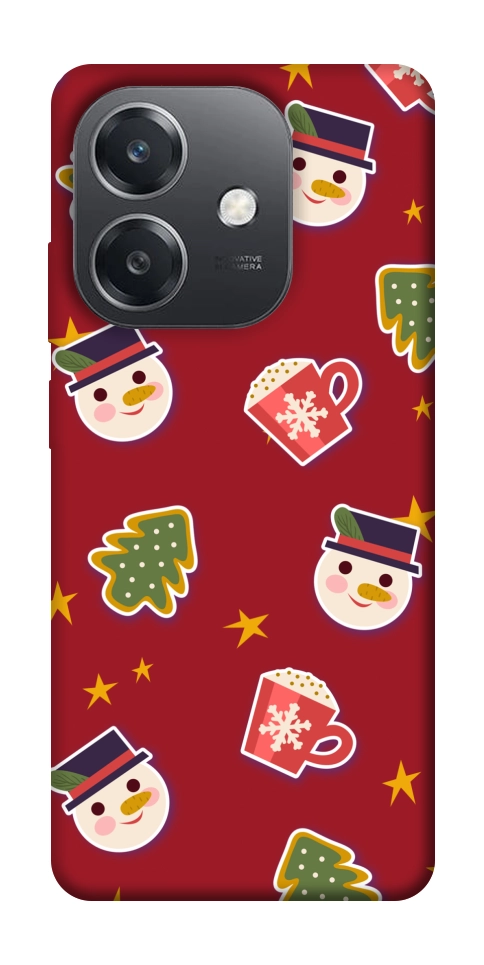 Чехол Christmas pattern для Oppo A3 4G