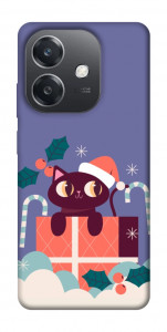 Чехол Christmas cat для Oppo A3 4G