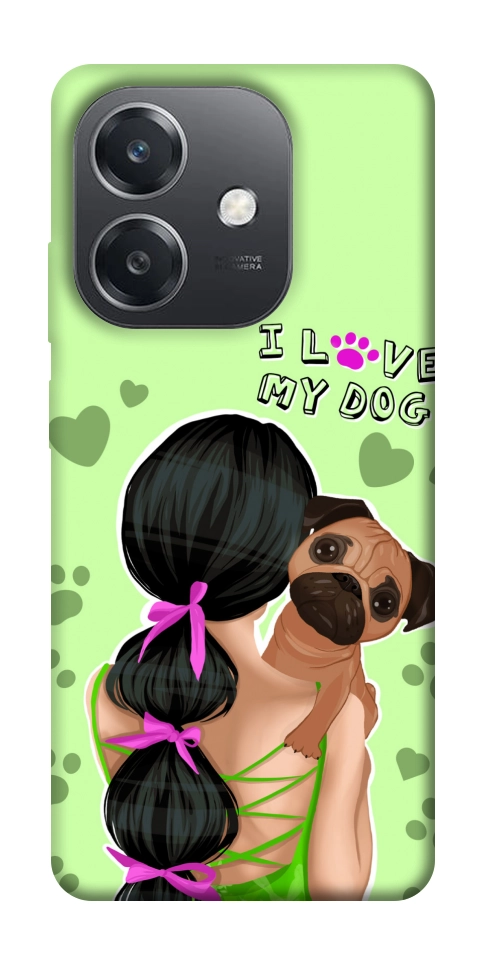 Чохол Love my dog для Oppo А3х 4G