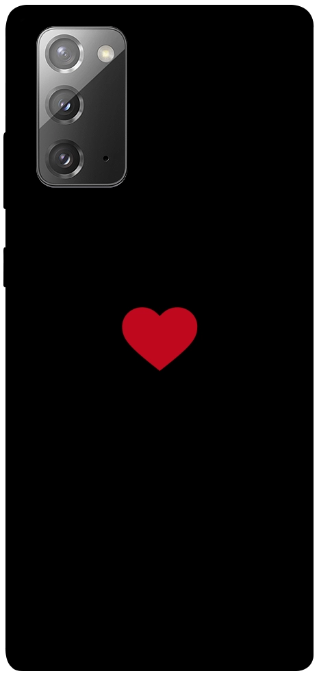 Чехол Simple heart для Galaxy Note 20