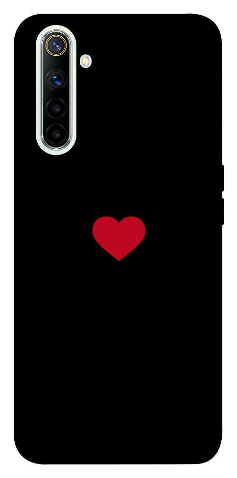 Чехол Simple heart для Realme 6