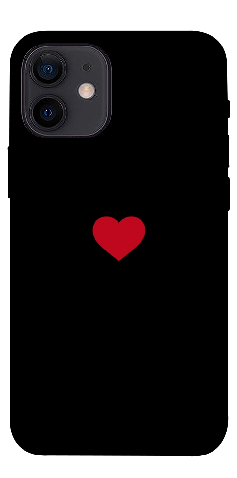 Чехол Simple heart для iPhone 12 mini