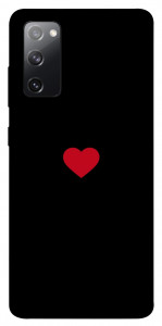 Чехол Simple heart для Galaxy S20 FE