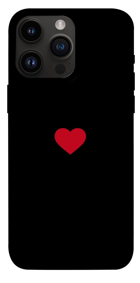 Чехол Simple heart для iPhone 14 Pro Max