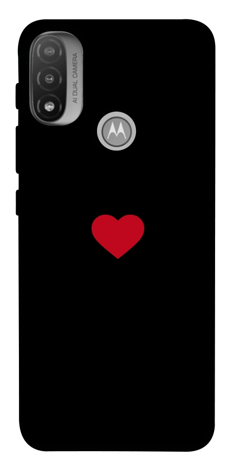 Чехол Simple heart для Мotorola Moto E20