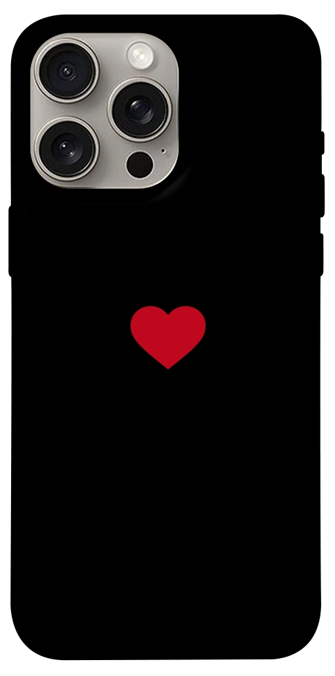 Чохол Simple heart для iPhone 15 Pro Max