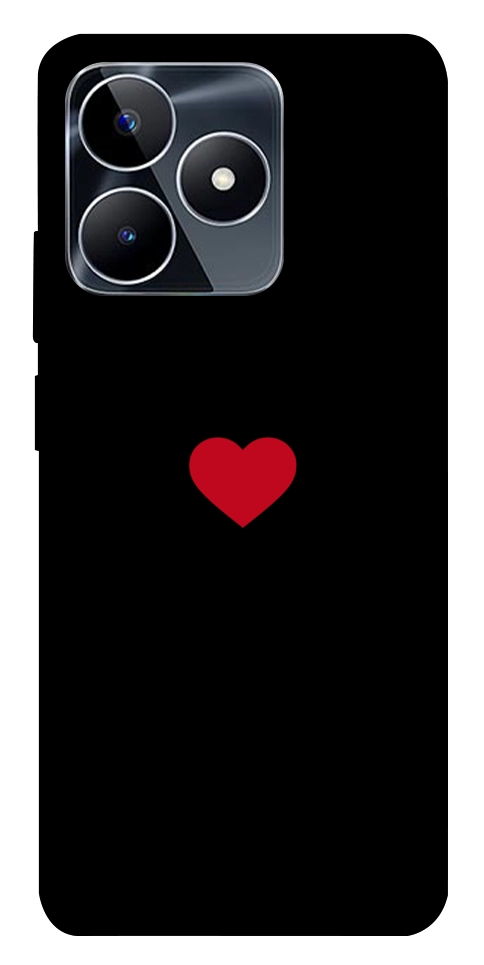 Чехол Simple heart для Realme C53