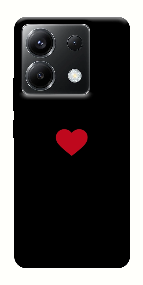 Чехол Simple heart для Xiaomi Poco X6