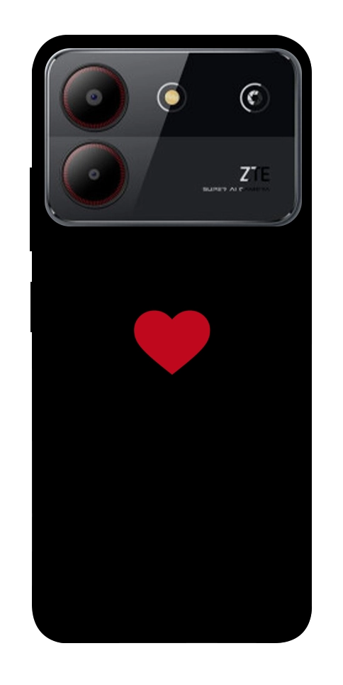 Чехол Simple heart для ZTE Blade A54 4G