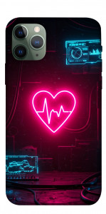 Чехол Neon heart для iPhone 11 Pro