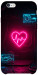 Чехол Neon heart для iPhone 6