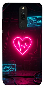 Чехол Neon heart для Xiaomi Redmi 8