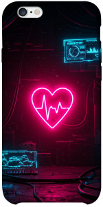 Чехол Neon heart для iPhone 6 plus (5.5'')