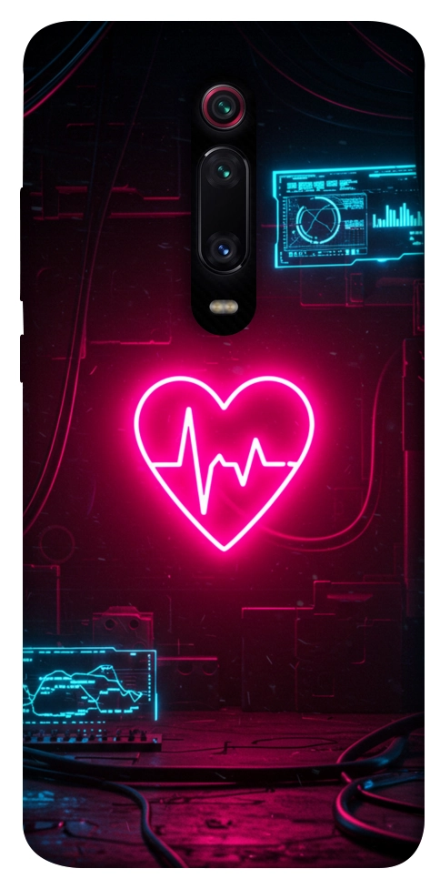 Чохол Neon heart для Xiaomi Mi 9T