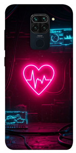 Чехол Neon heart для Xiaomi Redmi 10X