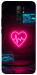 Чехол Neon heart для Xiaomi Redmi 9