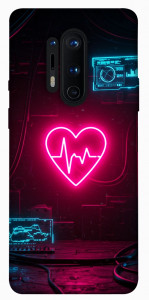 Чохол Neon heart для OnePlus 8 Pro