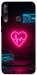 Чохол Neon heart для Y7p (2020)