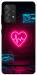 Чохол Neon heart для Galaxy A72 5G