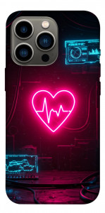 Чехол Neon heart для iPhone 13 Pro