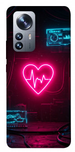 Чохол Neon heart для Xiaomi 12X