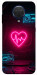 Чехол Neon heart для Nokia G20