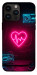 Чехол Neon heart для iPhone 14 Pro Max