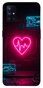 Чехол Neon heart для OnePlus Nord N10 5G