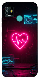 Чехол Neon heart для TECNO Pop 5