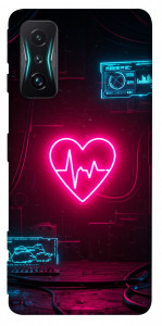 Чохол Neon heart для Xiaomi Redmi K50 Gaming