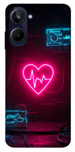 Чохол Neon heart для Realme 10 4G