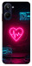 Чехол Neon heart для Realme 10 4G