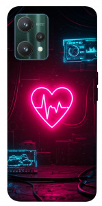 Чехол Neon heart для Realme 9 Pro