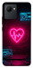 Чехол Neon heart для Realme C30