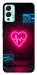 Чохол Neon heart для Infinix Hot 12 Play