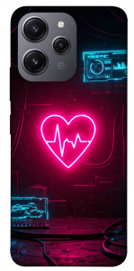 Чехол Neon heart для Xiaomi Redmi 12