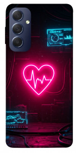 Чохол Neon heart для Galaxy M54 5G