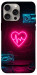 Чохол Neon heart для iPhone 15 Pro Max