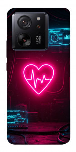 Чохол Neon heart для Xiaomi 13T