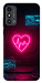 Чехол Neon heart для ZTE Blade A53