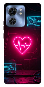 Чехол Neon heart для Motorola Edge 40