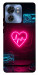 Чехол Neon heart для Motorola Edge 40