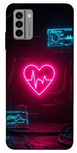 Чехол Neon heart для Nokia G22