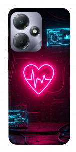 Чохол Neon heart для Infinix Hot 30 Play