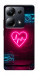 Чехол Neon heart для Xiaomi Poco M6