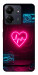 Чохол Neon heart для Xiaomi Poco C65