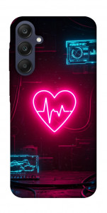 Чохол Neon heart для Galaxy A25 5G