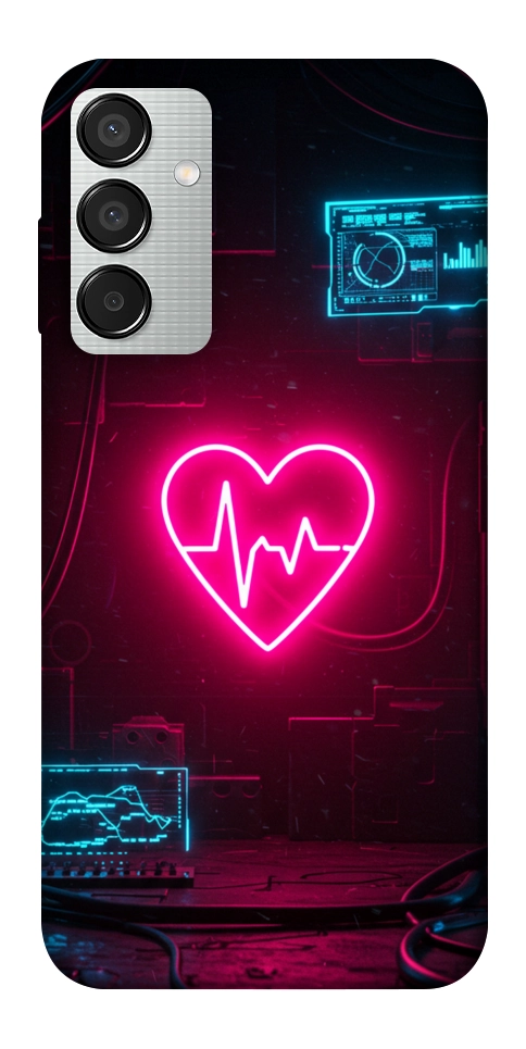 Чехол Neon heart для Galaxy M15 5G