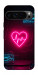 Чехол Neon heart для Google Pixel 9 Pro